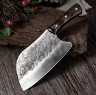 Handmade Forged High Carbon Chef Knife Chopper Cleaver Slicing Kitchen Tool