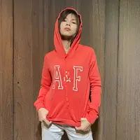 在飛比找樂天市場購物網優惠-美國百分百【Abercrombie & Fitch】連帽長袖