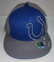 Indianapolis Colts NFL Structured Grey/Team Color Stretch Fit Hat Lg/XL