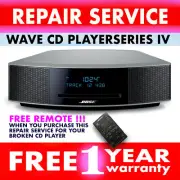 Refurbish Repair Service for your Bose Wave Music System Series IV + FREE REMOTE