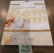 Personalized Banner kit GOLD - Create your own message