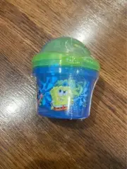 2 pack Spongebob snack containers with lids