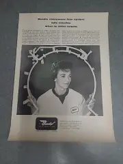 Bendix Corporation 1961 Print Ad 8x11 Vintage