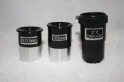 1.25" Economy H20mm H12.5mm 2x Barlow Lens Telescope Eyepiece Kit - Great Value!