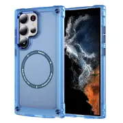 For Samsung Galaxy S24 Ultra Case, MagSafe compatible, Shielding Cover, Clear Blue