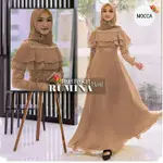 GAMIS DRESS MUSLIM RUMINA BRUKAT PEARL/LONG DRESS