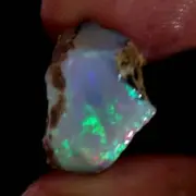 11.80 Cts Amazing Ethiopian AAA "Play-Of-Color" Fire Opal Rough Natural Gemstone