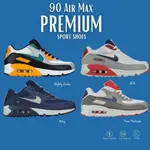 熱銷産品NIKE NIKE AIR MAX 90 1:1原裝高品質運動鞋超舒適男鞋女鞋中性運動休閒運動鞋藍色U6XG