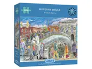 Gibsons Ha Penny Bridge by Elizabeth Blustin Jigsaw Puzzle 1000pcs (GIB063509)