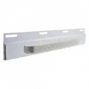 United Pacific 21423 Mud Flap Hanger Mud Flap Plate, Top, Stainless, With 11