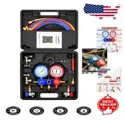 Anti-Corrosion Brass Manifold Gauge Kit for Efficient Air Conditioning Service