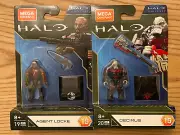 Mega Construx Halo Universe Heroes Series 15 DECIMUS Mini Fig & AGENT LOCKE