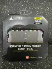 Corsair Dominator Platinum memory 64GB (16x4) GB DDR5 5600MHz AMD