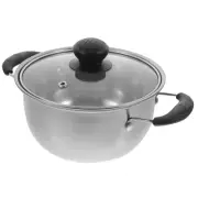 Hot Pot Stainless Steel Soup Cooking Pots Tea Strainer Wok Baby