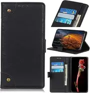 LYX Copper Buckle Retro Crazy Horse Texture Horizontal Flip Leather Case for iPhone 11 Pro, with Holder & Card Slots & Wallet (Black) Simply Shaped and Comfortable (Color : Black)