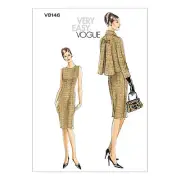 Vogue Pattern - Misses'/Misses' Petite Jacket and Dress 8146AA