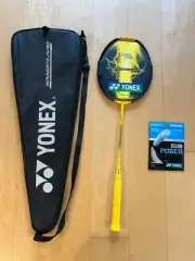 Brand New Yonex Nanoflare 1000Z NF1000Z Badminton Racket (4U, Lightning Yellow)