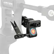 ZSHJGJR Adjustable Spring Steel Arrow Rest for Compound Bows - Aluminum Black Arrow Rest with Interchangeable Blades - Precision Hunting & Target Shooting Accessory Right Handed