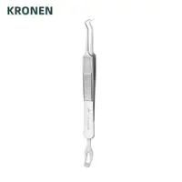 在飛比找樂天市場購物網優惠-KRONEN 優質皇冠粉刺夾(勾)+刮棒勾 X-001 /粉