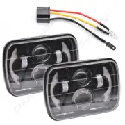 200W 7x6" LED Headlight Hi-Lo Beam DRL Bulb For Mitsubishi Triton Toyota MR2