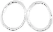 Daseeme Headlight Trim Ring 2pcs Replacement for BMW R55 MINI Cooper 2008-2015 OEM 51137149905 51137149906