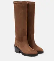 [Jimmy Choo] Jimmy Choo Yasmin suede knee-high boots AU 10 brown