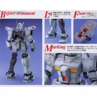 萬代 MG 1/100 RGM-79N GM 自定義編號高達 GP01 RX 78 2 渣古 II