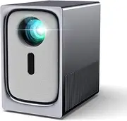 Mini Projector 4K Home Cinema, Mini Projector 4K Support, Smart Projector Mini Projector TV Portable Video, HD 1080P, 15000 Lumens, Automatic Vertical Correction, Electric Focus