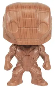 Pop! Funko Vinyl Iron Man Iron Man Wood Deco RS Figurine Collectable Toy 3y+