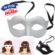 Plain Black/White Eye Masks Masquerade Face Mask Party/Halloween