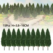 Create a Scene with 15Pcs DIY Model Trees for Model Train & Scene Layout
