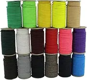 SGT KNOTS Marine Grade Bungee Cord - 100% Elastic Cord, Dacron Polyester Bungee Shock Cord for DIY, Tie Downs, Commercial | 3/16" x 100 ft, Royal Blue