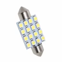 在飛比找Yahoo!奇摩拍賣優惠-汽車LED燈 31mm 16SMD 2835 1210 汽車