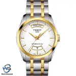 TISSOT 天梭 T035.407.22.011.01 T-CLASSIC COUTURIER 兩色白色錶盤男士手錶