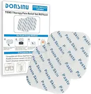 24 Pcs Durable Compatible with OMRON Tens Unit Gel Pads,12Pairs Compatible with Omron Heat Pain Pro PM311/F320 Gel Pads,DONSINU electrodes Gel Pads
