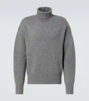 [Arch4] Arch4 Mr World's End cashmere turtleneck sweater AU 93 grey