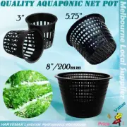 Aquaponic 3" Plants Grow Net Cup 5.75" Mesh Pot Hydroponics 8"/200mm Mesh Basket