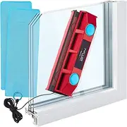 [Tyroler Bright Tools] The Glider D-2 Magnetic Window Cleaner for Double Glazed Windows Fits 8-18 mm Window Thickness. Glass Cleaner