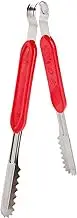 Sanno Japan SN4029 Food Utensils, Bakery Tongs, 9.4 inches (23.8 cm), Red