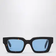 [Off-White™] Virgil Havana/blue sunglasses One size Brown