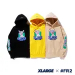 XLARGE X #FR2 HOODIE 長袖帽T 101211012013(限定商品)