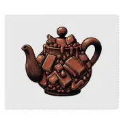 2 x 'Chocolate Teapot' Microfibre Lens / Glasses Cleaning Cloths (LC00028844)