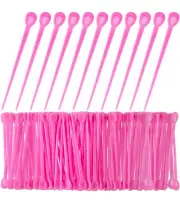 Pink Roller Pick Plastic Roller Hair Curler Craft Knitting Pin Holder Grip New