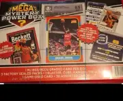 2021 (2)NBA Basketball Mega Mystery Power Box Michael Jordan Graded Card(2BOXES)