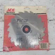 ACE 23566 CIRCULAR BLADE 7-1/4" STEEL 20 TOOTH SAW BLADE (New Damaged Packaging)