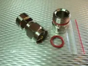 Heliax Coax Cable Adapter Connector 1/2" LDF4-50A PL259 UHF / Andrew L44P Type