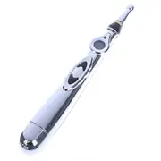 9 Speed Silver Pen Point Massage Pen Tool Releif