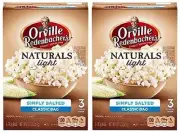 Orville Redenbacher's Naturals Light Simply Salted Microwave Popcorn 2 Box Pack