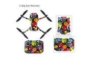 Sunnylife PVC Sticker Waterproof Scratch-proof Skin for Mini 2 (Big Eye Monster)