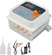 LEDON Incubators for Hatching Eggs, 12 Egg Incubator with Automatic Humidity Control and Egg Turning, Egg Candler for Chicken, Quail and Duck, Temperature Sound Alarm